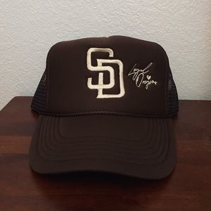 San Diego Padres - Brown & Gold Trucker Hat